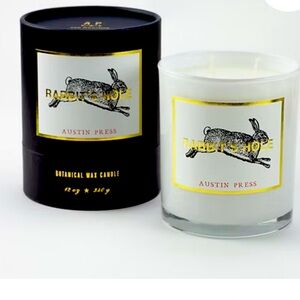 Austin Press  Rabbits Hole  Candle in Glass Jar